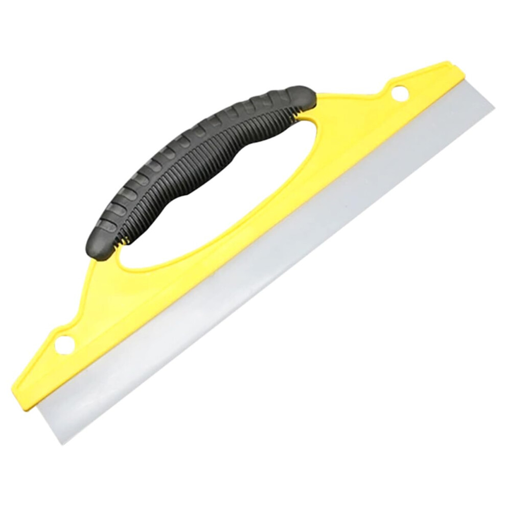 Ergonomic Bow Handle Window Squeegee With Flexible Silicone Blade And NonâSlip Grip For Car And Home 9073542955696