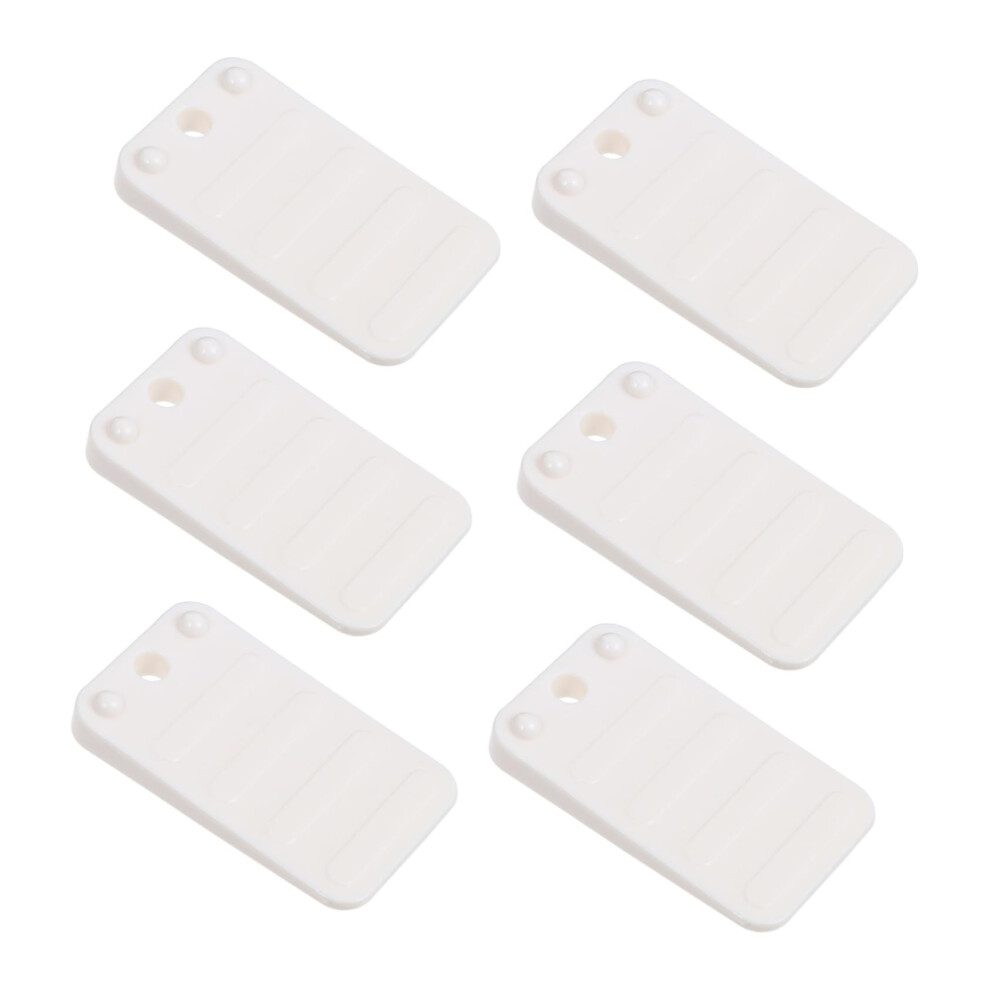 6Pcs Nonslip Furniture Risers Set With Antislip Stable Base And Floor Protection Pads For Bed, Sofa, Desk 9351714436854