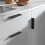 10 Pack Black Cabinet Pulls 3 Inch Hole Centers Aluminum Drawer Handles with Durable Solid Cast Design 3