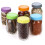 36Pcs Plastic Regular Mouth Jar Lids for , Kerr and More with Rings - Colored Plastic Storage Cap 3