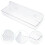 Bathroom Wall Mounted Shelf No Drill Adhesive Organizer Rack Space Saving Multi Use Storage for Bathroom 3