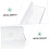 Bathroom Wall Mounted Shelf No Drill Adhesive Organizer Rack Space Saving Multi Use Storage for Bathroom 4