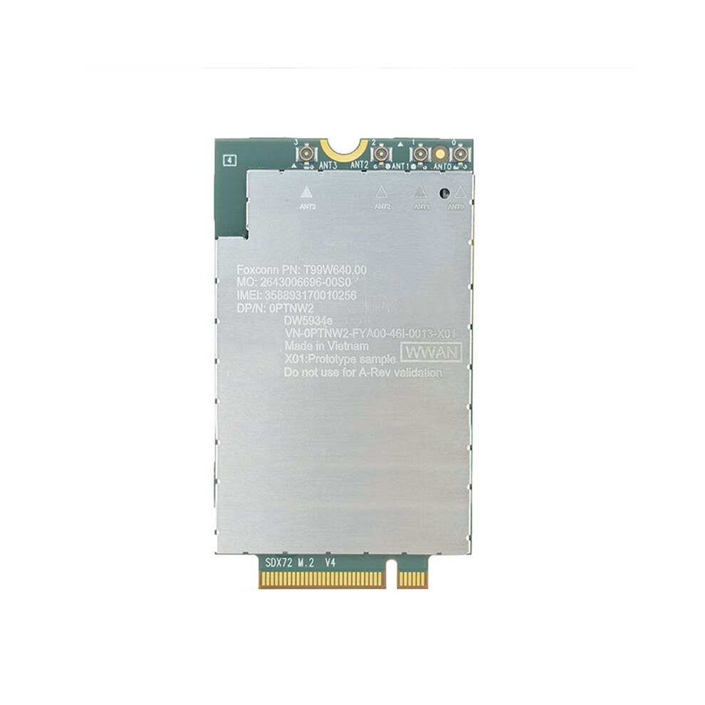T99w640 Dw5934e 4G 5G Lte Module 5G Network Card Wireless Mobile Modem Lte Fdd/Tdd 4140Mbps 5G Module 6031665784015