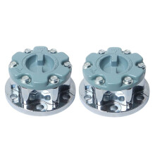 2pcs Aluminum Free Wheel Hub Assy MB886389 for Pajero Montero L200 L300 Wheel Lock Hubs Manual Lock 28 Teeth