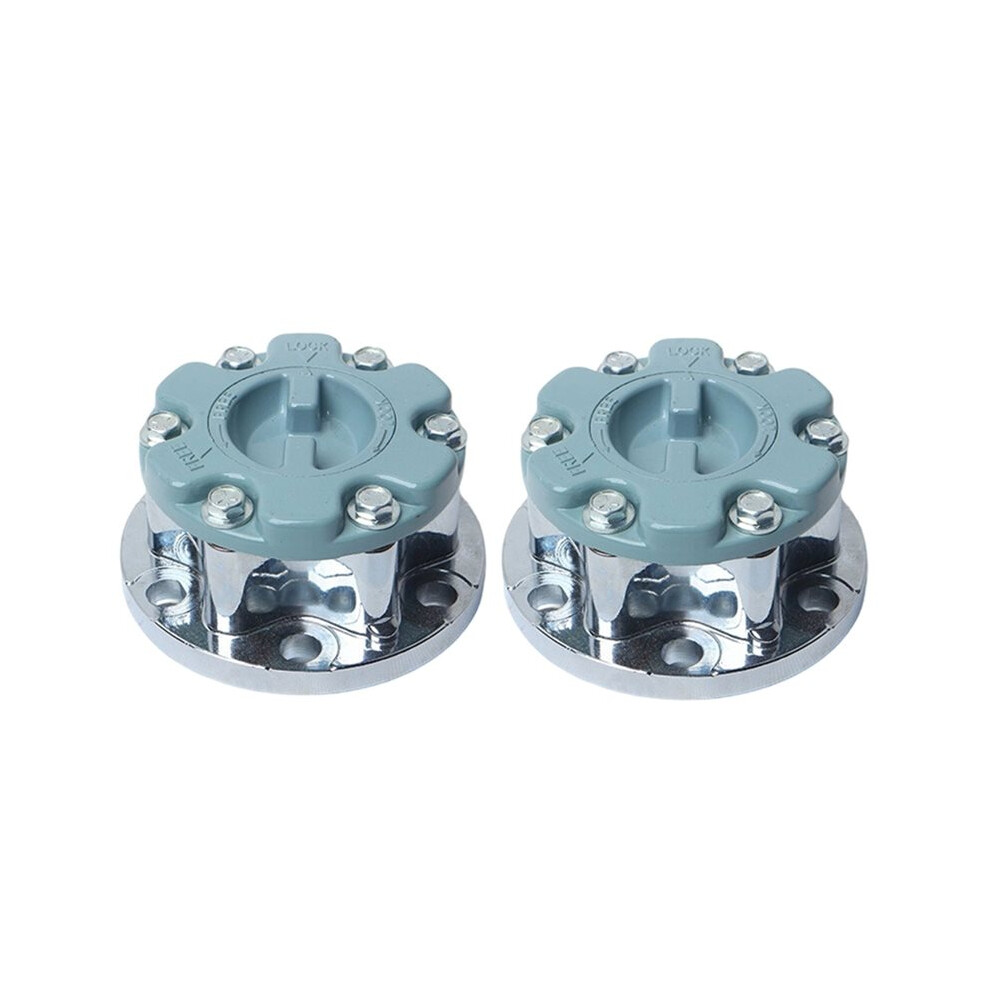 2Pcs Aluminum Free Wheel Hub Assy Mb886389 For Pajero Montero L200 L300 Wheel Lock Hubs Manual Lock 28 Teeth 4712945051448