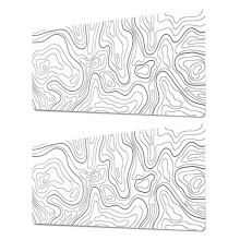 Large Mouse Pads for Desk, Gaming Mouse Pad, Mouse Pad with Stitched Edges and Non-Slip Rubber Base, Extended Mouse Pad