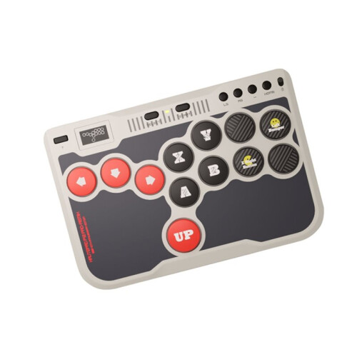 Fighting Game Keyboard  12-Key Silent Padding 0.8mm Custom Mapping for  PC  PS5