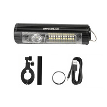 OFFBONDAGE Fietslamp met Enkele COB LED-Chip, Voorlicht met USB-Aansluiting, Geschikt voor Buiten en Kamperen.