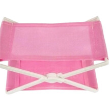 Encosto de Cabeça Vintage para Espreguiçadeira de Praia, Almofada de Praia Dobrável e Compacta, Encosto de Cabeça Leve para Viagem (Ocean ) Rosa