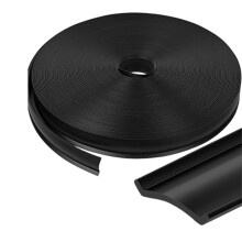 1" RV Trim Molding Insert, 100 FT Heavy Duty RV TPE Trim Molding Weather Stripping Exterior Replacement