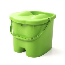 Foot Bath Basin with Insulated Heat Retention, Relaxing Massage, 41CM Green Portable Foot Spa for Home