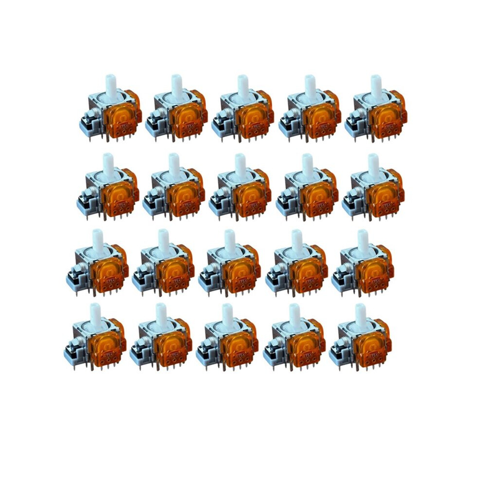 Saudism 100Pcs Tmr Electromagnetic Joystick For Pro Tmr Tunnel Magnetic Resistance Joystick 3D Analog Rocker Thumbstick