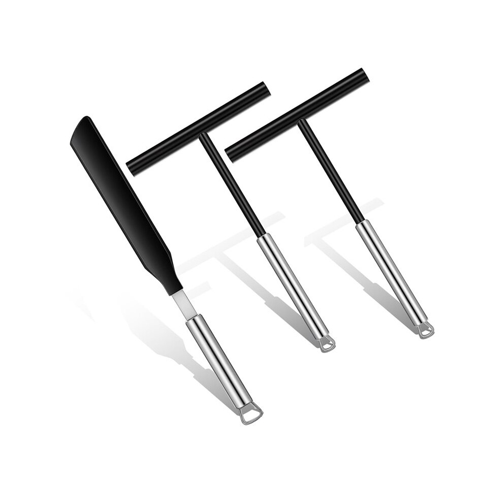 Stainless Steel French Crepe Spreader Pancake Like Batter Spreading Tool 2Pcs Pancake Like Batter For Kitchen 1 Spatula 4712242033116