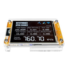 NMMinerNerdMiner V2 780KH/S ESP32-NMMiner,  Display Crypto Solo Lottery 750KH/S Bitcoin Mining  ASIC Simulator