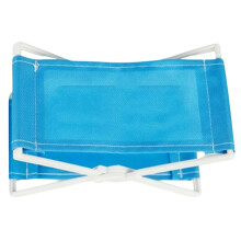 Encosto de Cabeça Vintage para Espreguiçadeira de Praia, Almofada de Praia Dobrável e Compacta, Encosto de Cabeça Leve para Viagem (Ocean ) Azul
