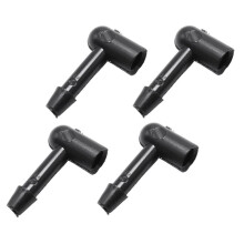4pcs 91AG-17A612-BA 6680333 Windscreen Washer L Shape Connector Hose Jet for Focus MK3 Mondeo C-Max S-Max