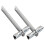 2 Pcs Double-Headed Triangular Keys M10/M12 For Bollards, Barrier Posts And Guardrail Posts With Triangular Locks 1