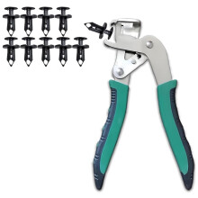 Car Clip Pliers and 10pcs Disassembly Tools,Multi-Functional Car Clip Remover Tool, Easy to Remove Fasteners, Clips