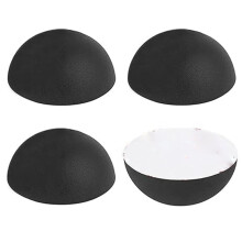 4 Pezzi di Piedini Isolanti Emisferici In Silicone da 1,18 Pollici, Adesivi per Giradischi, Cuscinetti Isolanti Audio per Apparecchiature Audio