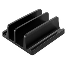 Vertikaler Laptopständer, Laptop-Halterung mit 2 Schlitzen für Den Schreibtisch & Laptop-Dockingstation für , Tablet und Smartphone - Universal