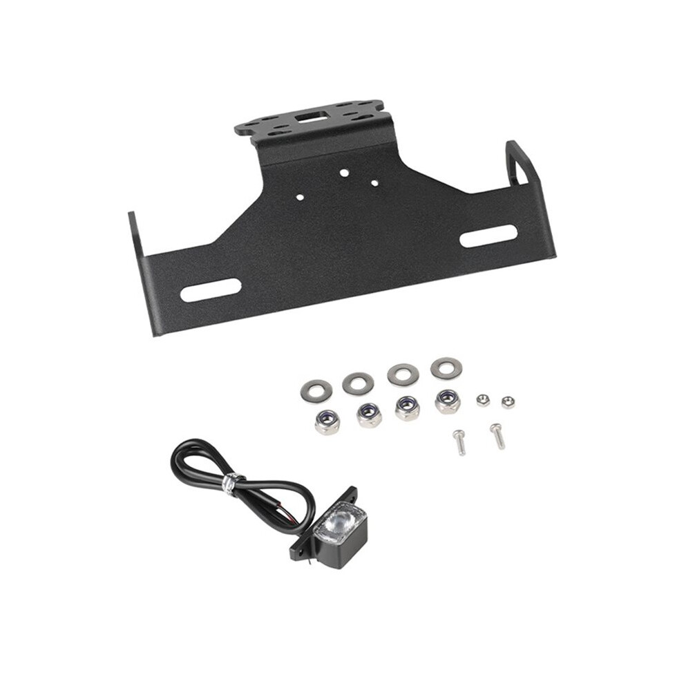Motorcycle Rear License Plate Bracket Tail Tidy License Plate Frame With Led For Z125 Z1000 Z1000r Light 6033339437432