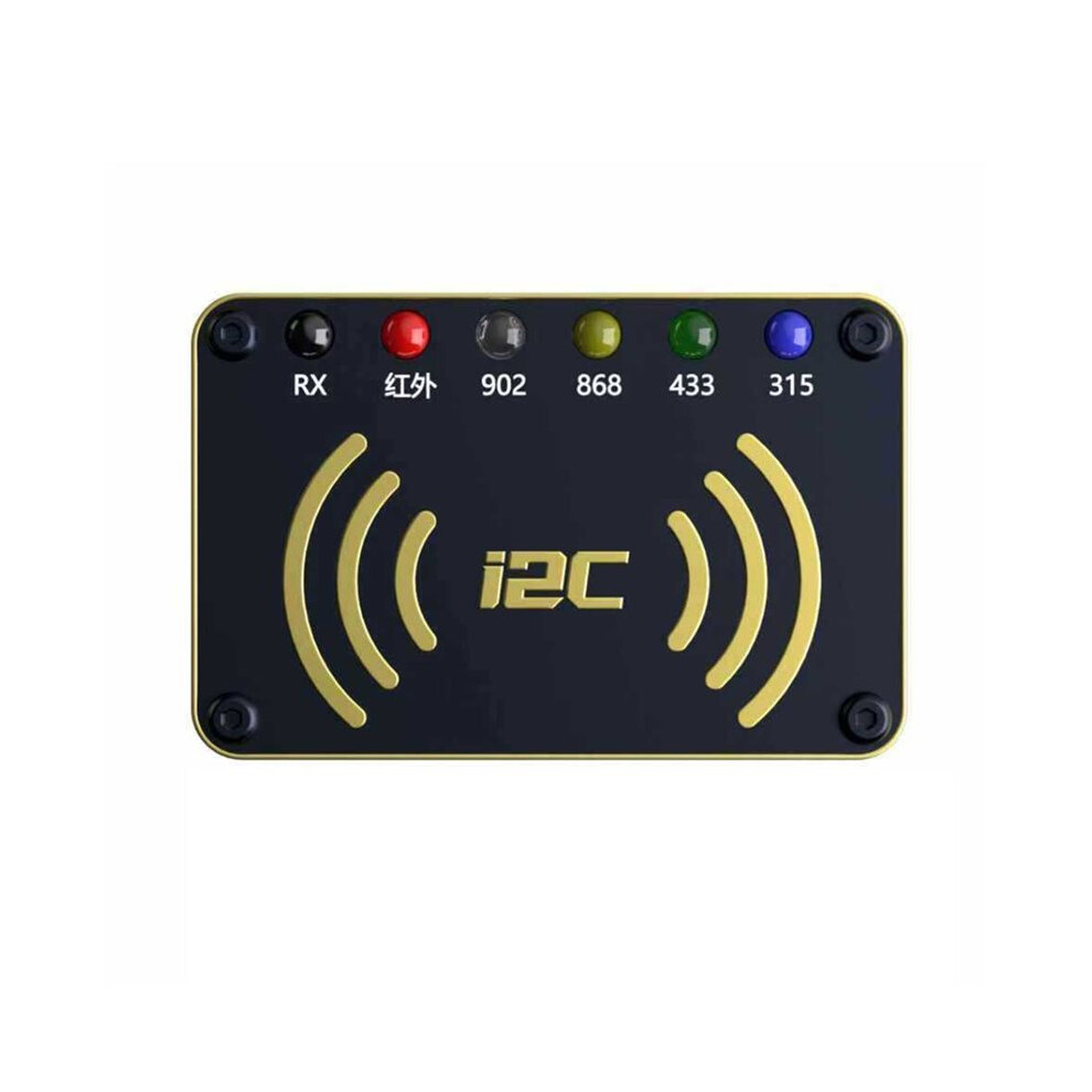 I2c Remote Control Frequency Detector Supports Infrared/902/868/433/315 Remote Control Signal Detection Black 6033724890385