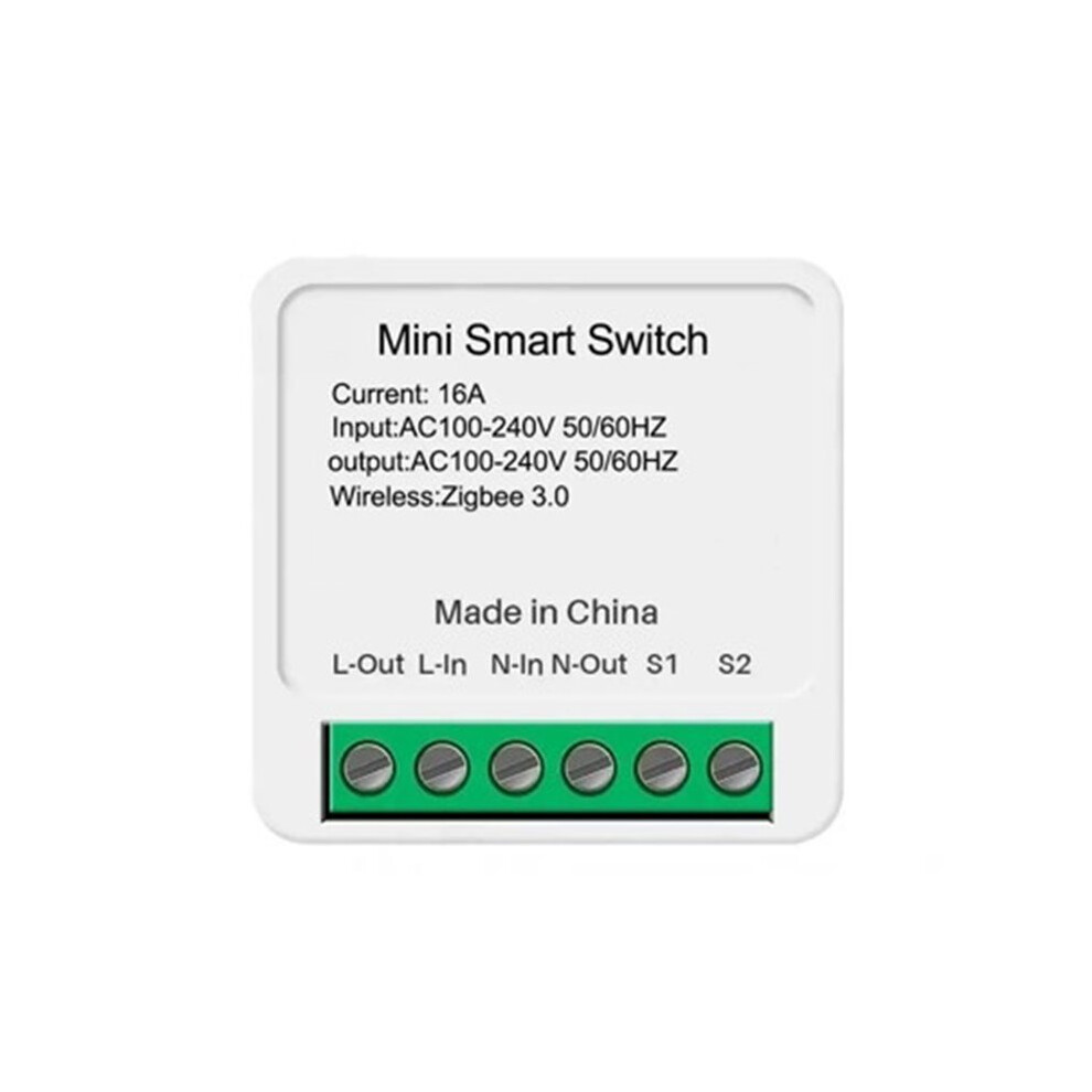 Home Assistant Zigbee 3.0 Module 16A Diy Breaker Support 2 Way Control Works With Z2m Zha Light 4713642504589