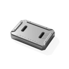 Base de Conexión para Discos Duros M.2 de Doble Bahía, Copia Sin Conexión NVMe/, Carcasa para SSD de 10 Gbps, Tipo C