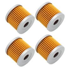 Motorcycle Oil Filter 16510-05240 16510-45H10 Engine Oil Filter for AN125 AN400 AN150 CS125 DR125 EN125 4pcs
