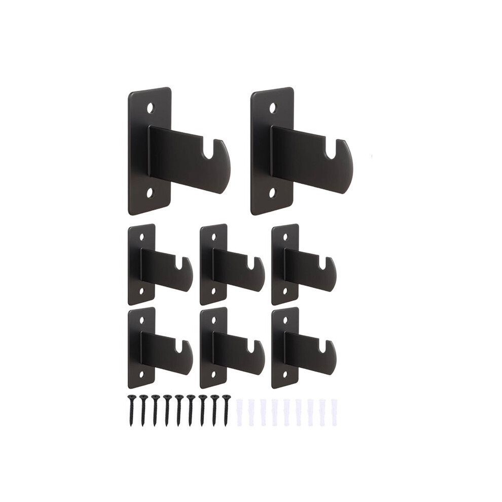 12 Pcs Gridwall Mount Brackets, Metal Grid Wall Panel Display Hooks With Screws, Space Saving Grid Hangers 6032309196577