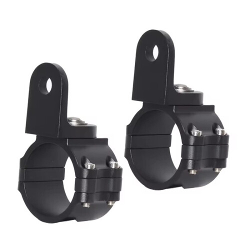 2 Suportes para Faróis de LED Tipo Chicote para UTV, Compatíveis com Gaiolas de Proteção de 1,75 A 2 Polegadas para  Maverick X3 e para