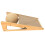 Triangular Cat Scratching Post with , Cat Bed, Wear-Resistant, Lint-Free, Scratch-Resistant Cardboard Cat Toy 1