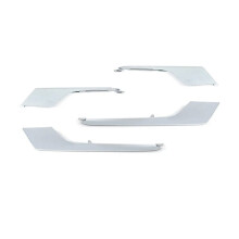 Chromen Sierstrip voor Mistlampen in de Voorbumper van de Auto 1049609-00-F 1049610-00-F 1049611-00-F 1049612-00-F voor  Model X 18-22
