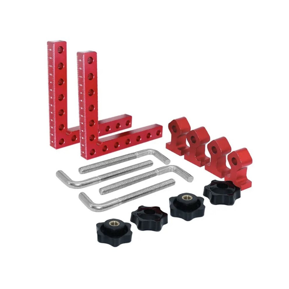 160Mm Woodworking Corner Clamps Right Angle Ruler 90 Degree Auxiliary Right Angle Positioning Panel Fixing Parts 6032382755227