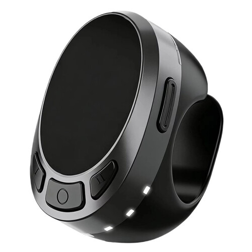 General Air Mouse  Remote Control Touch and Button Operation Remote Selfies Scrolling Through Videos Ring Band