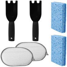 Reinigungsschwämme und Verbesserte Grillreiniger-Scheuerpads für George Foreman &  Indoor-Grills