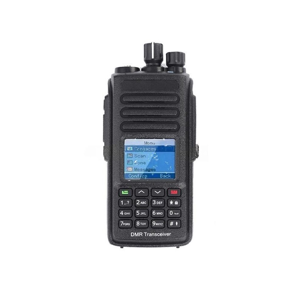 Md-Uv390plus Dmr Digital Walkie Talkie Md Uv390 Aes256 Waterproof Dual Band Uv Transceiver With Gps 6032183263471