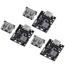 Modulo Integrato di Carica e Scarica 5V 2A per Batteria al Litio da 4,2V, Scheda di Ricarica per Power Bank DIY con Protezione.