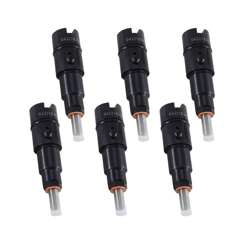 6Pcs New Injectors 0432193635 Rv275 For Ram 2500 3500 5.9L L6 Car Accessories 6033000170101
