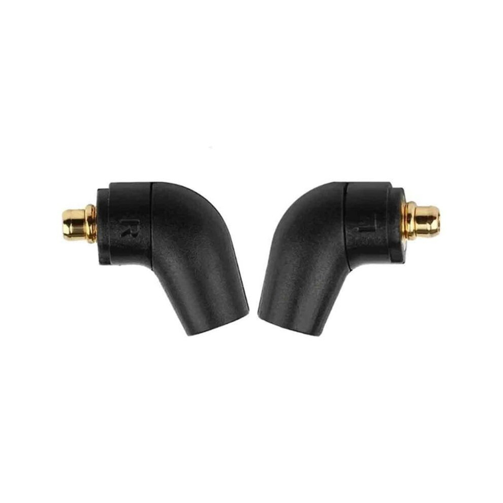 Mmcx Headphone Connector 135 Degree Male Soldering Er4 Xr For Sr Er4sr Er4xr Se315 Se535 Ue900 Headset Plug Adapter Black 6031250330269