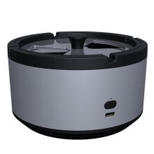 Cendrier Multifonctionnel Purificateur D'Air à Ions Négatifs, Cendrier Pratique et Portable, Accessoire Idéal pour la Maison et le Bureau