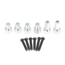 1 Set for Modified Wheel Parts MN82 MN82S Metal Car Shell Raise the Column Heighten Bracket