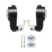 2 Pezzi 24V RS555 35000RPM Motore con Ingranaggi In Acciaio Ad Alta Velocità per Auto Elettriche per Bambini, Aggiornamento Motore