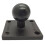 N-STAR Bracket Fixed Base Square Fixed   Engineering Vehicle Computer Bracket 1