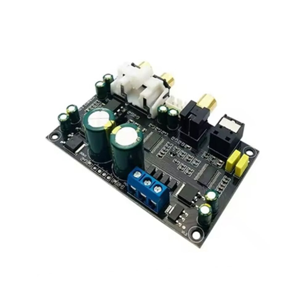 Coaxial Optical Fiber Audio Decoder Board 24Bit 192Khz Sound Card Digital To Analog Converter Module Decoder Board 4711713520476