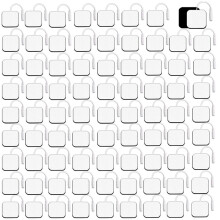80PCS SM Electrodes Pads TENS Unit Replacement Pads TENS Unit Pads 2x2" for AUVON TENS,TENS 7000 Replacement Pads