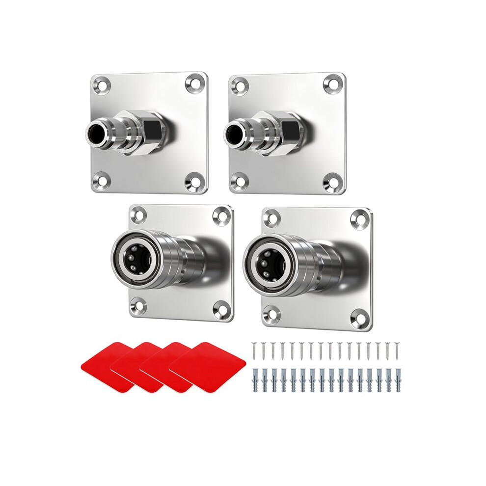 4 Pack Foam Cannon Holder, Pressure Washer Holder, 1/4" Quick Connect Automatic Foam Cannon Mount 6031722755514