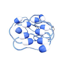 16.4ft Pool Safety Rope with Floats, Durable Blue Swimming Pool Divider Line for Clear Boundary and Easy Setup