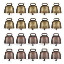 20 Pcs Cow Sheep Grazing Copper Bells Brass Bells Cattle Goat Farm Loud Bronze Bell Long Distance Horse Sheep Iron Bells