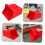 Plastic Dustpan Small Handheld Dustpan for Home Kitchen Cleaning Durable Lightweight Design 3